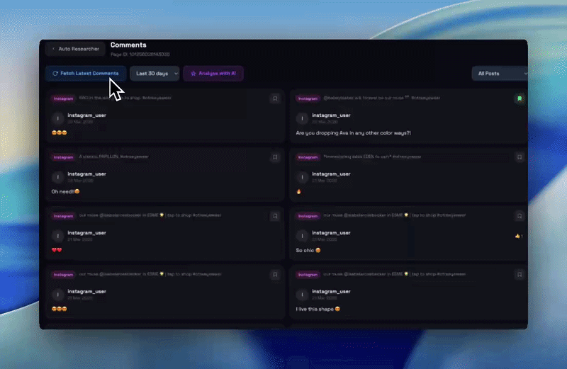 Comments Analyser